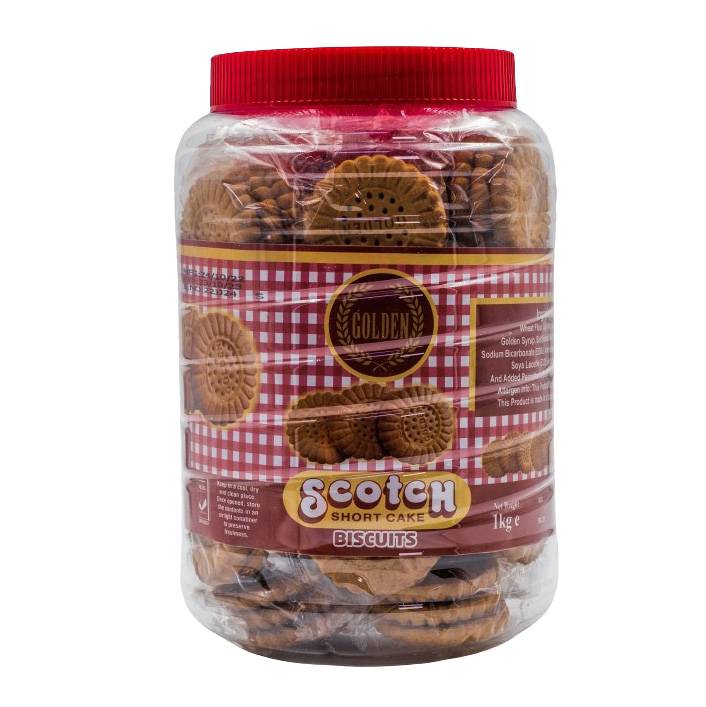 GOLDEN BISCUITS SCOTCH SHORT CAKE JAR 1KG