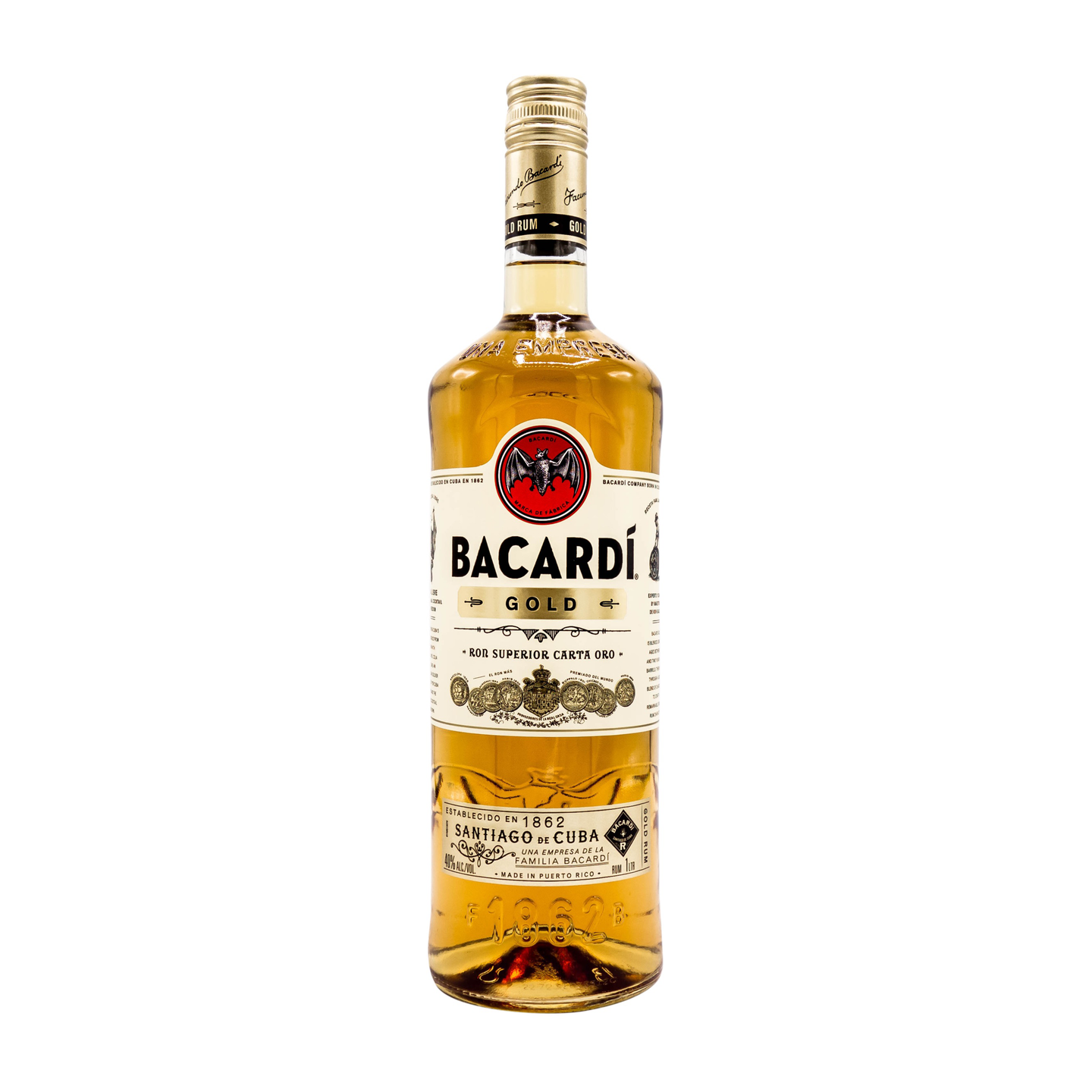 BACARDI CARTA ORO SUPERIOR GOLD RUM 1L