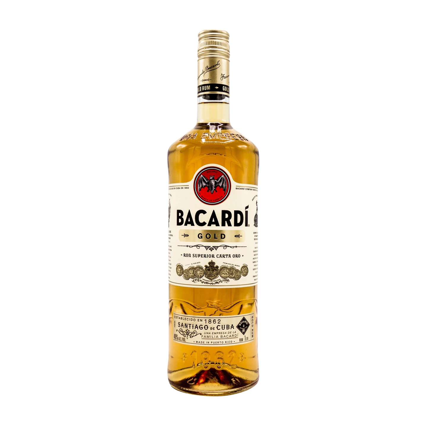 BACARDI CARTA ORO SUPERIOR GOLD RUM 1L