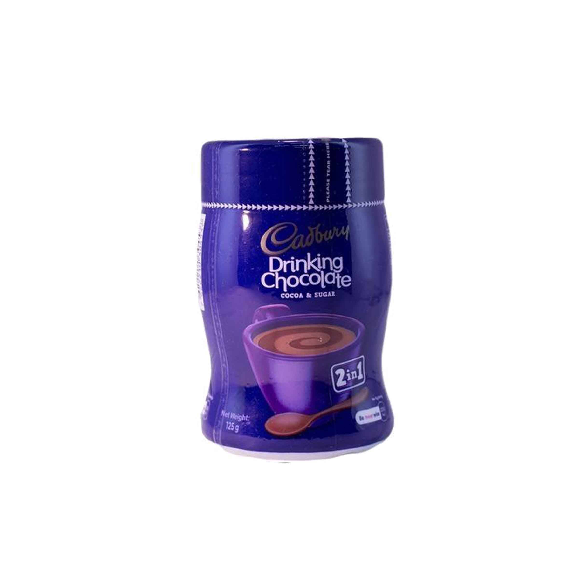 CADBURY DRINKING CHOCOLATE 125G