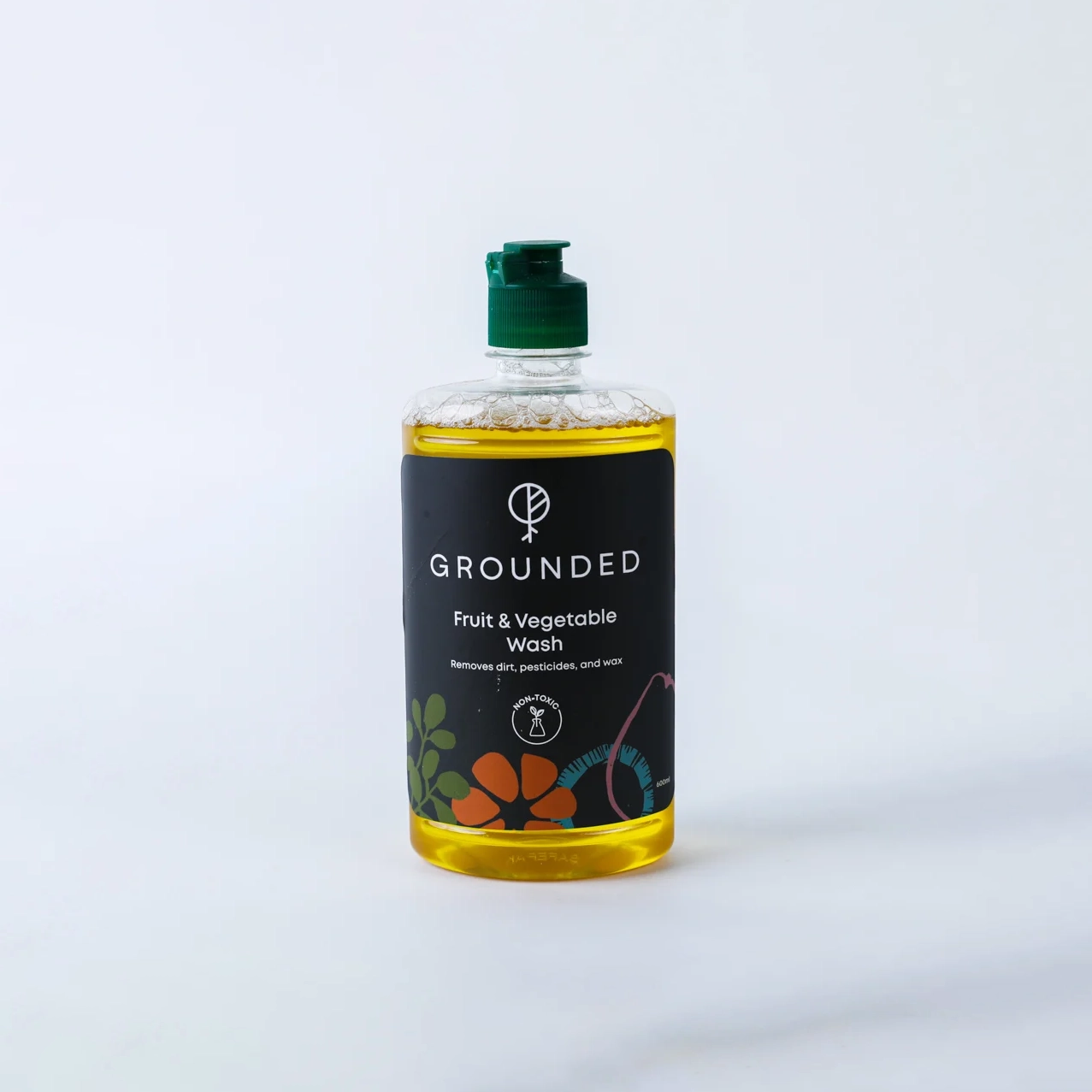 GROUNDED FRUIT N VEGETABLE WASH 600ML