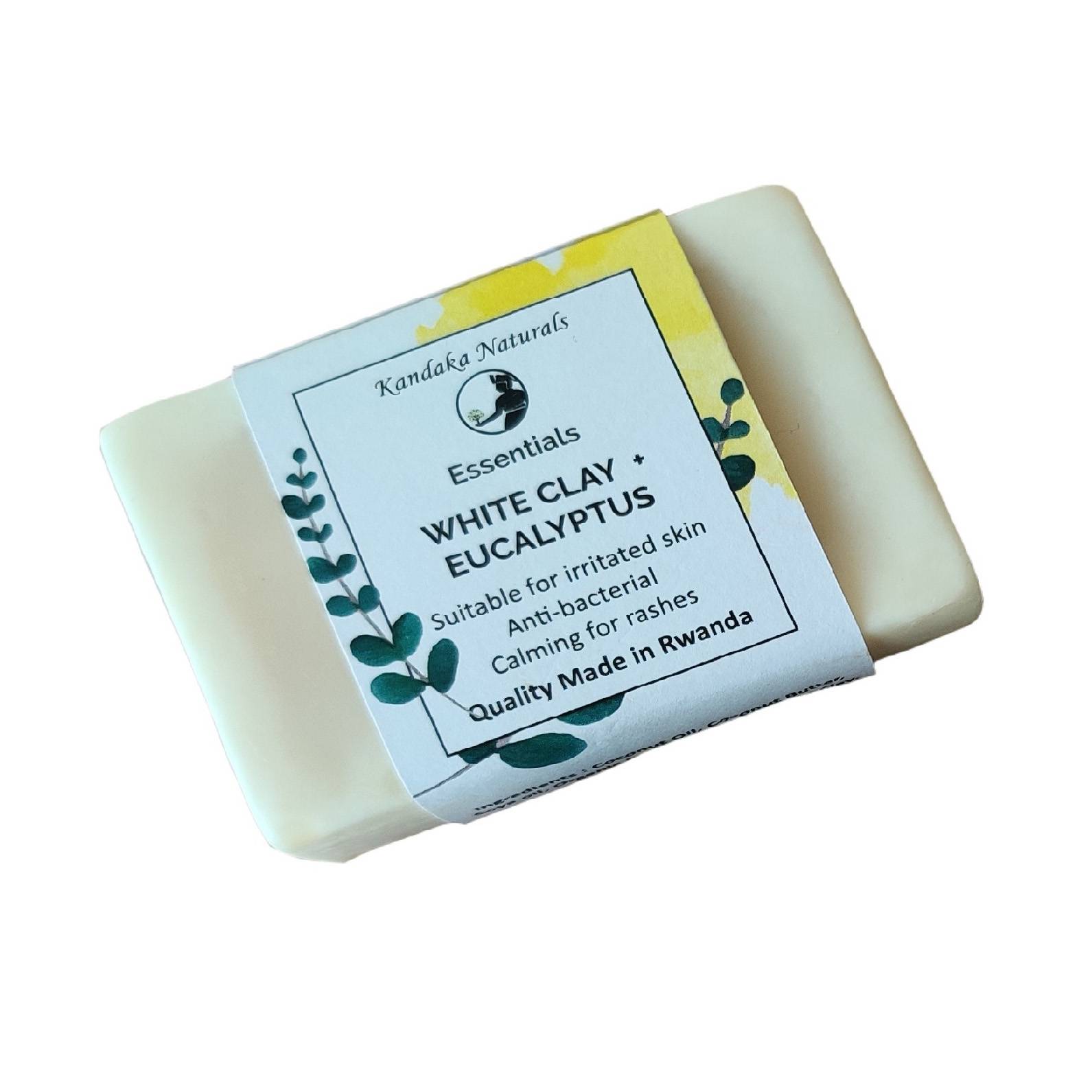 KANDAKA NATURALS WHITE CLAY-EUCALYPTUS 100G