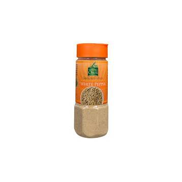 NATURES OWN GROUND WHITE PEPPER 50G