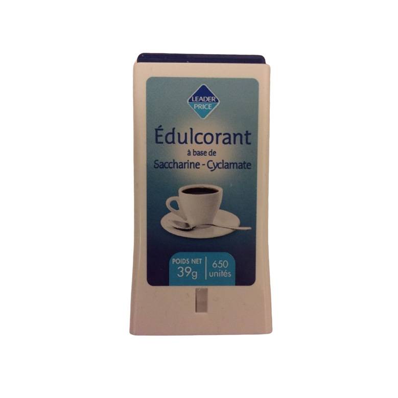 LEADER PRICE EDULCORANT TBL 650 COMPRIMES 39G