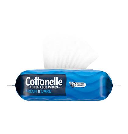 COTTONELLE FLUSHABLE WIPES