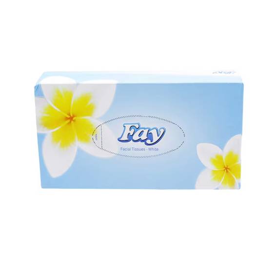 FAY FACIAL TISSUES WHITE 80S