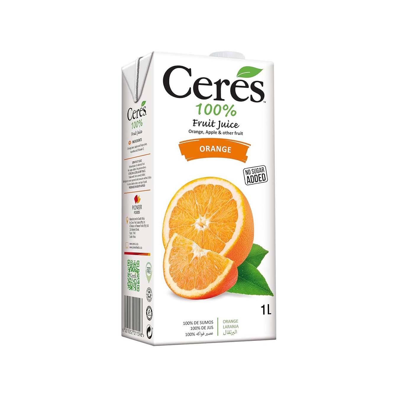 CERES JUICE DELIGHT ORANGE 1L