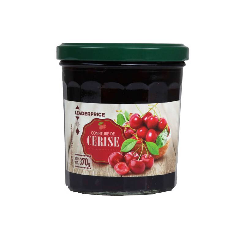 LEADER PRICE CONFITURE CERISE 370G