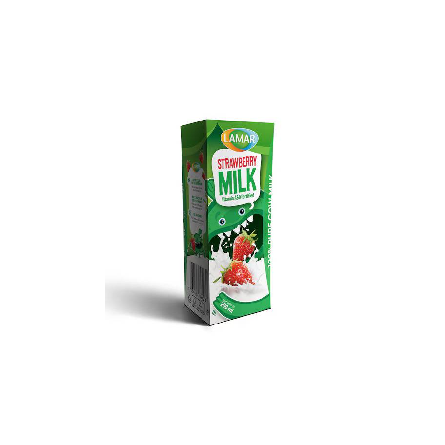 LAMAR STRAWBERRY MILK 200ML