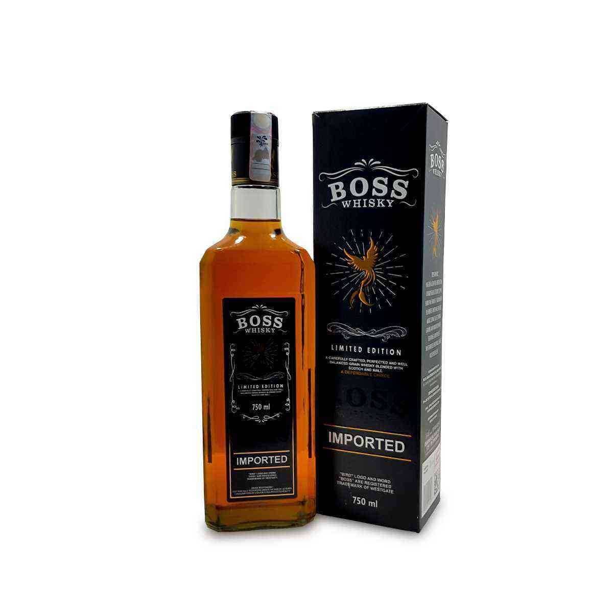 BOSS CLASSIC WHISKY 750ML