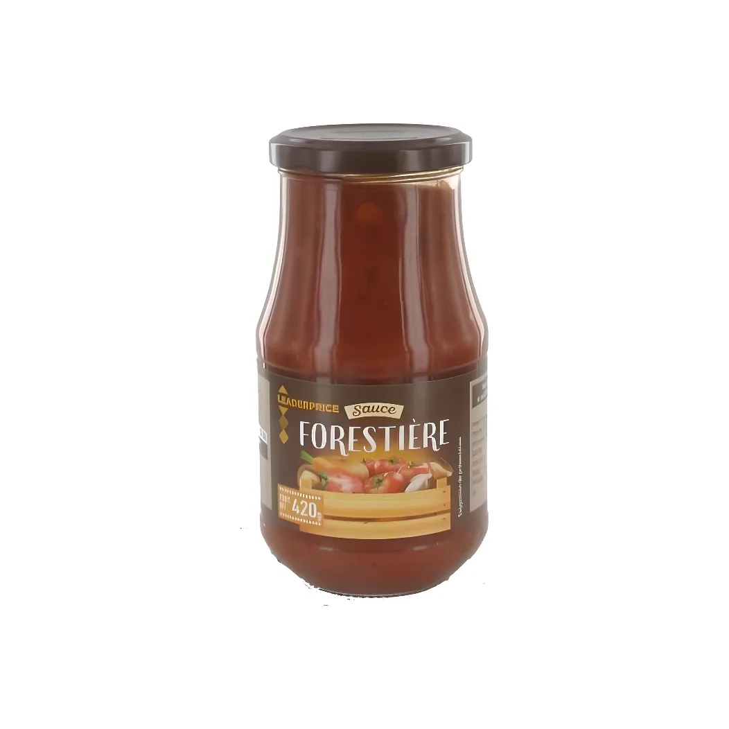 LEADER PRICE SAUCE FORESTIERE 420G