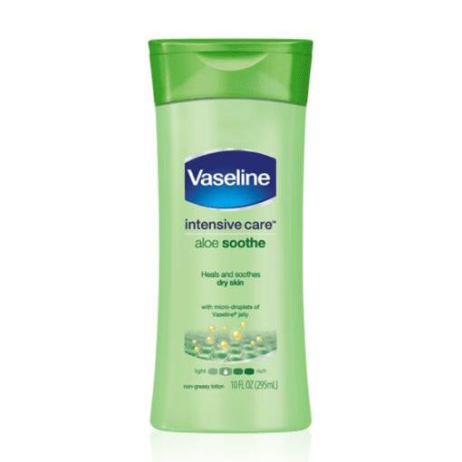 VASELINE INTENSIVE CARE BODY LOTION ALOE SOOTHE 400ML