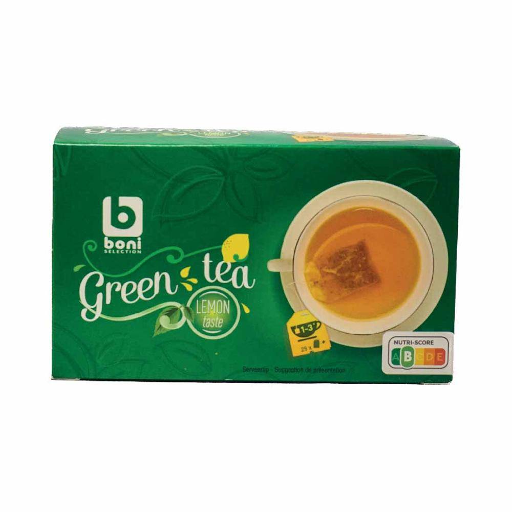 BONI GREEN TEA LEMON 25S 43G