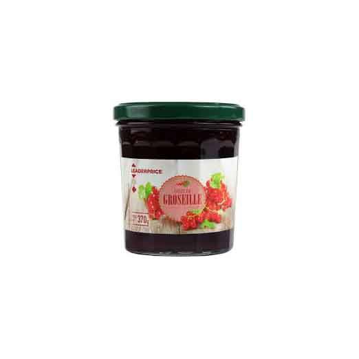 LEADER PRICE CONFITURE GELEE DE GROSEILLE 370G