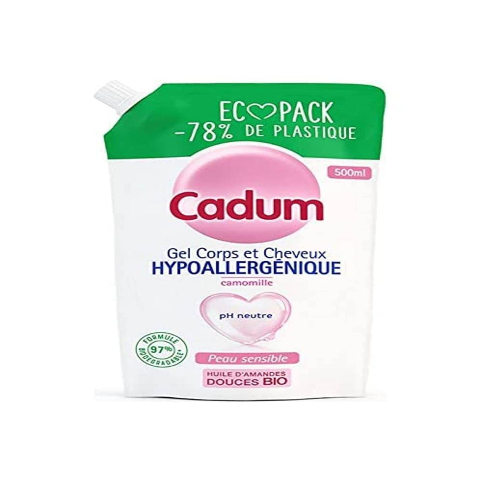 CADUM DOUCHE HYPOAL CAMOMILLE ECO PACK 500ML