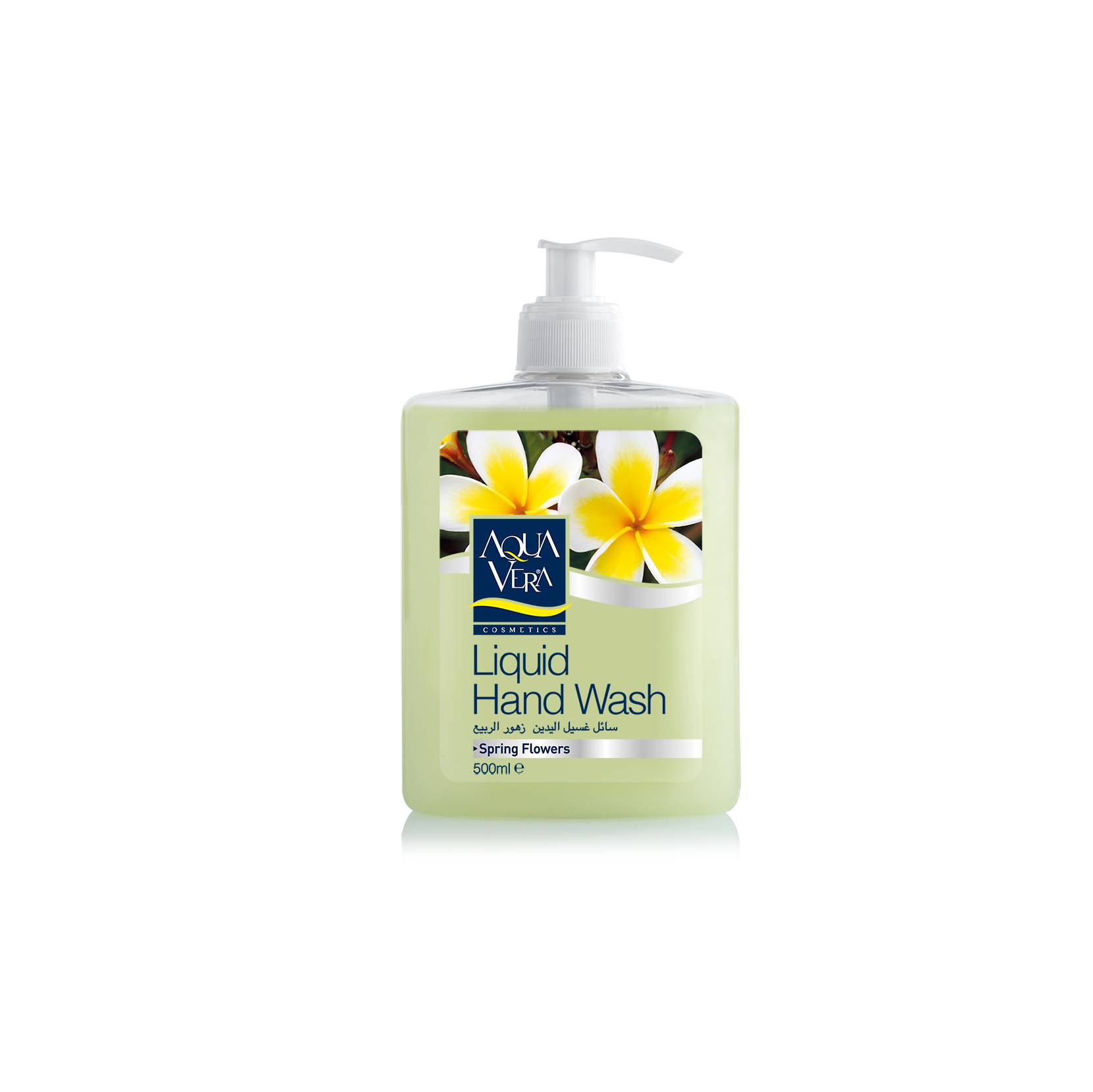 AQUA VERA LIQUID HAND WASH SPRING FLOWERS 500ML