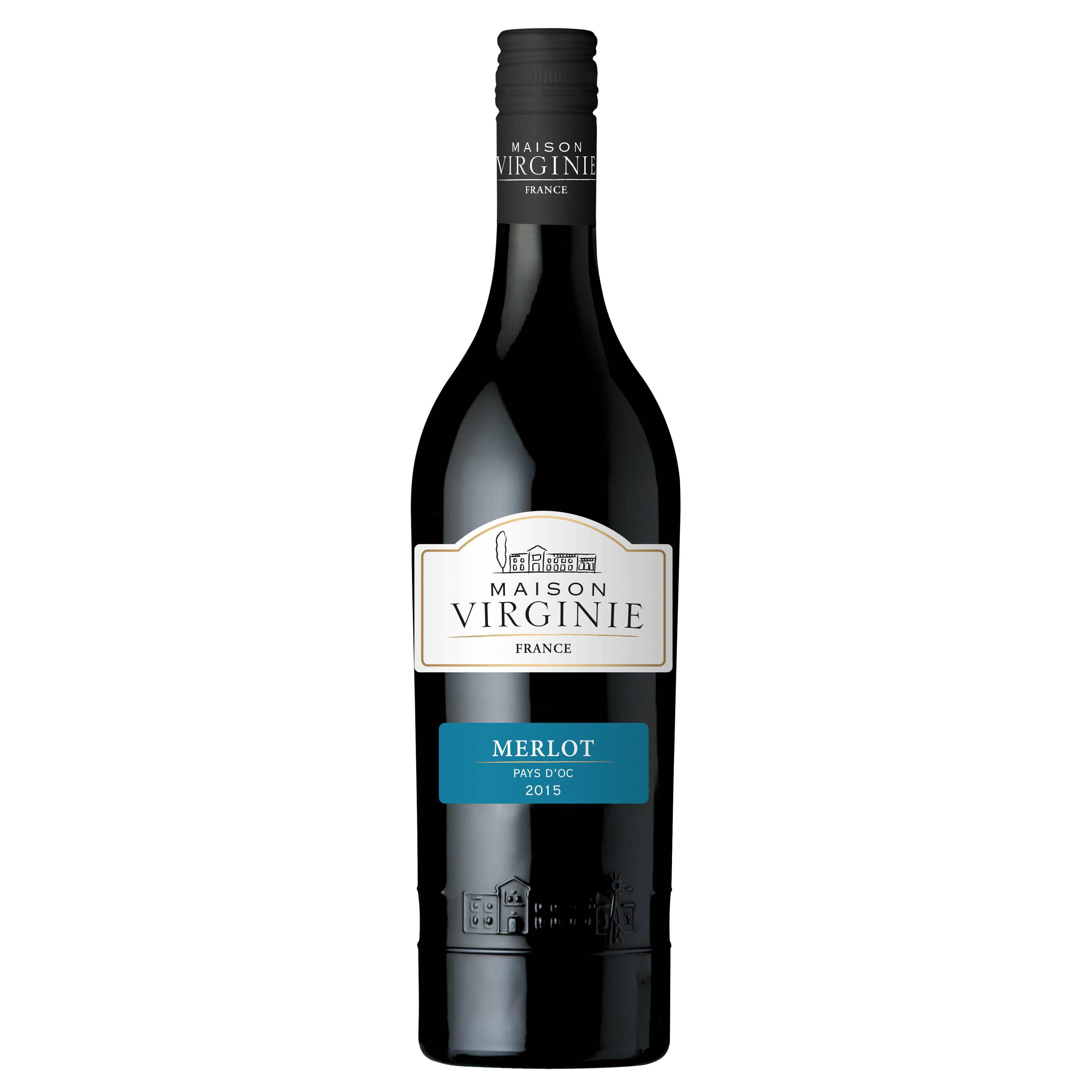 MAISON VIRGINIE RED MERLOT 75CL