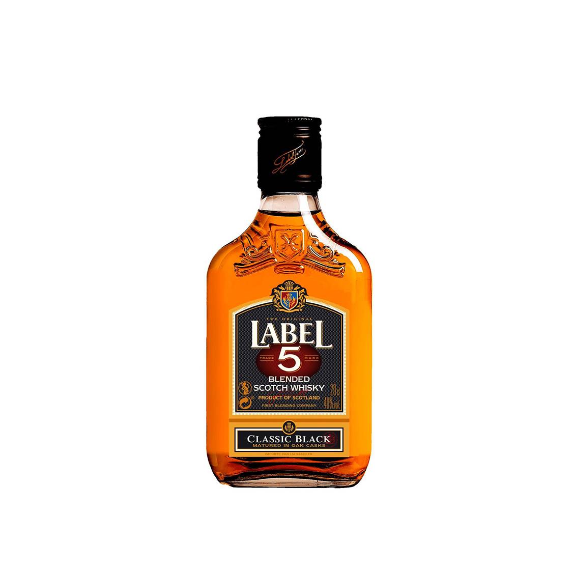 LABEL 5 BLENDED SCOTCH WHISKY 20CL