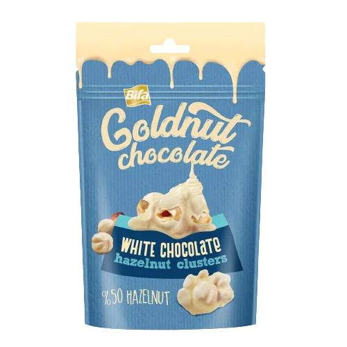 BIFA GOLDNUT WHITE CHOCOLATEWITH HAZELNUT 80G