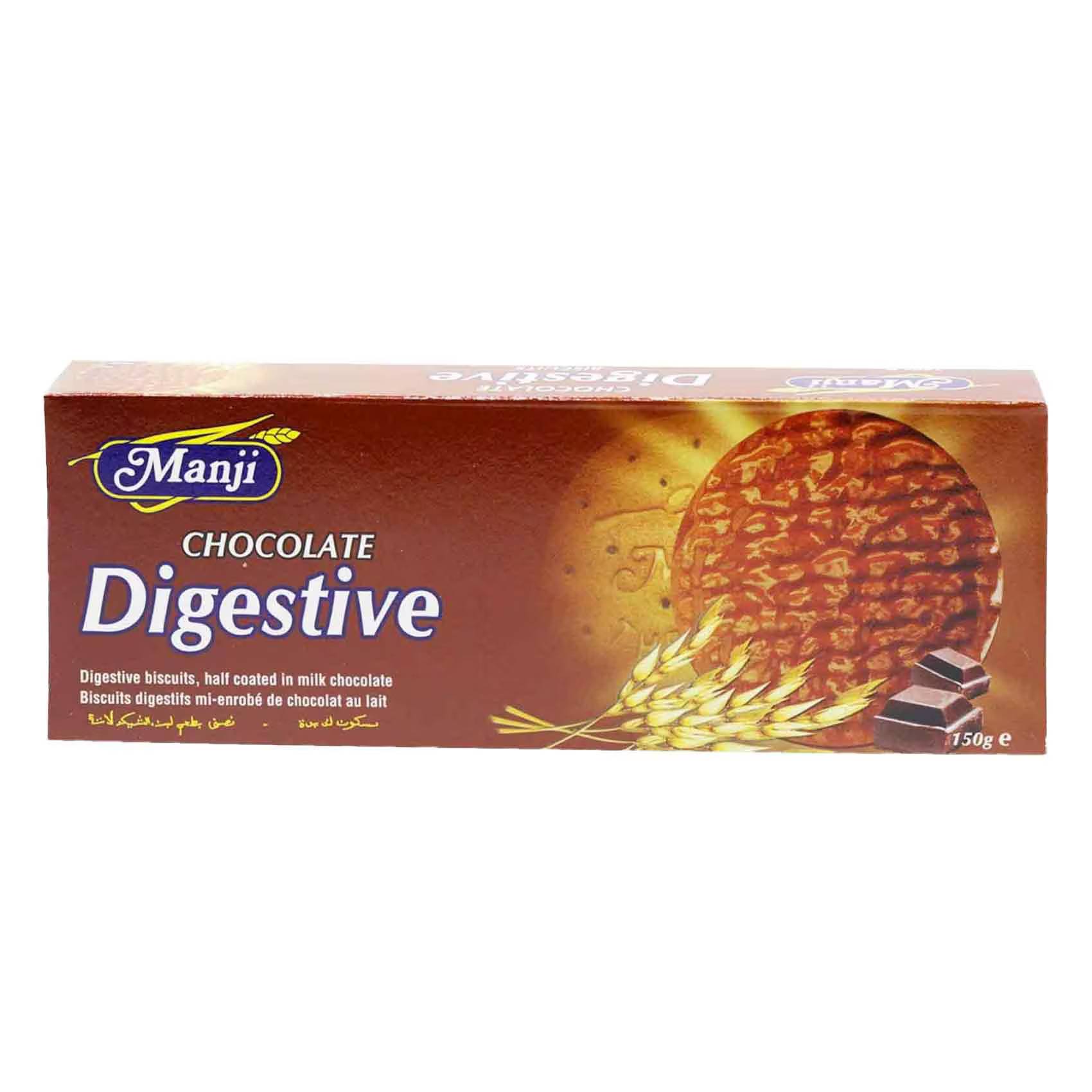 MANJI CHOCOLATE DIGESTIVE 150G