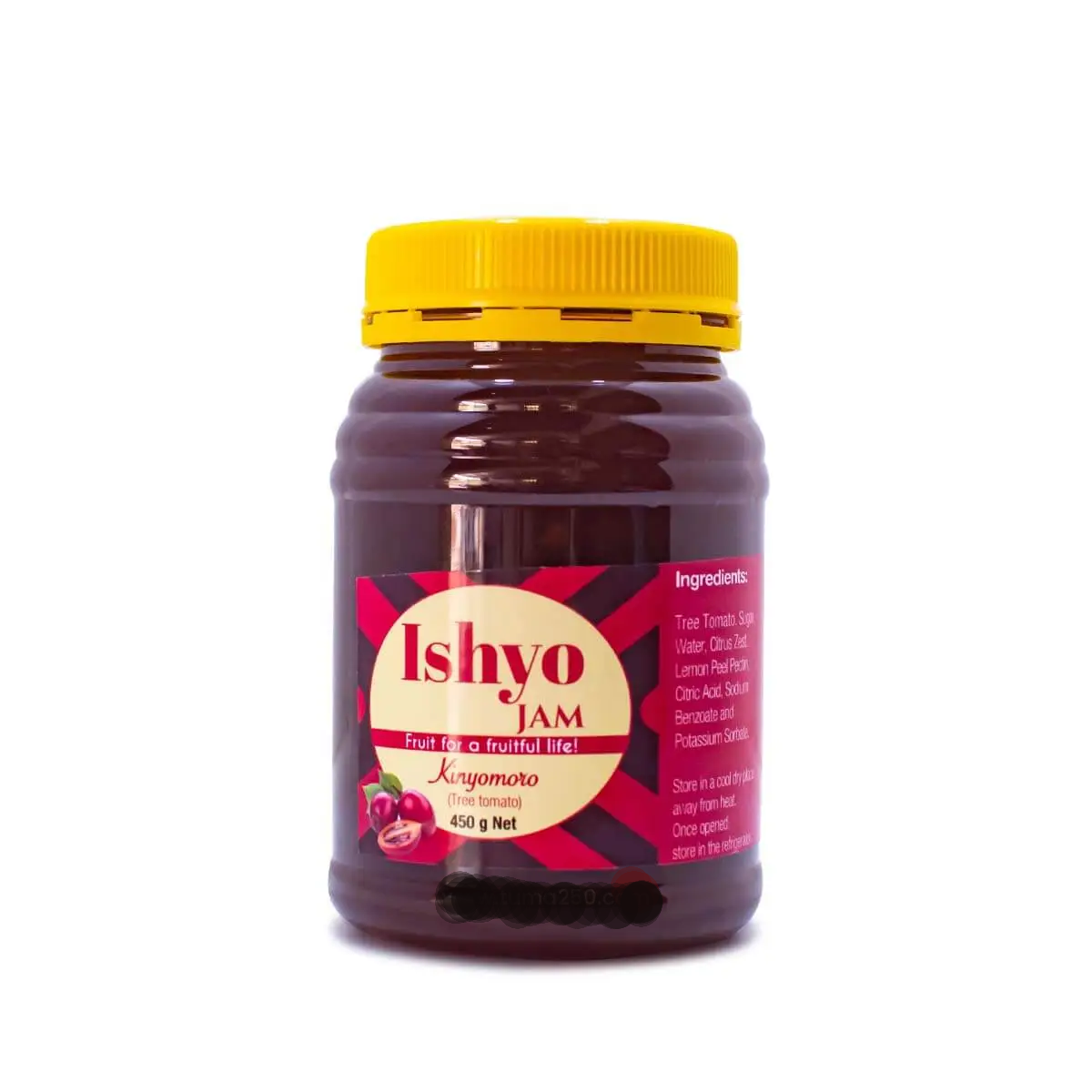 ISHYO TREE TOMATO JAM PLASTIC JAR 450G