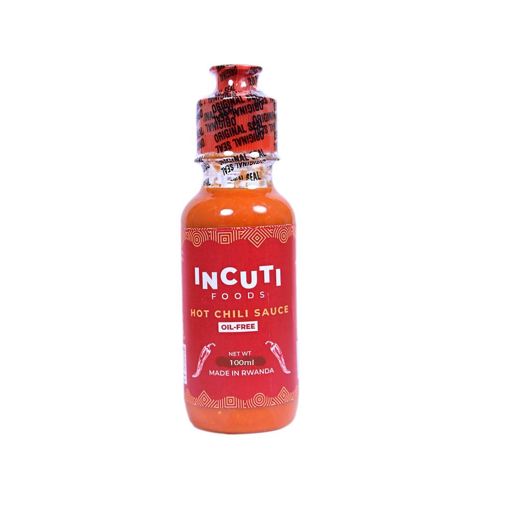 INCUTI FOODS EXTRA HOT CHILI OIL TSALA SAUCE 100ML