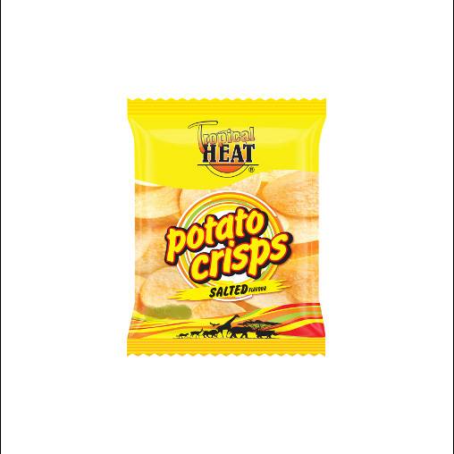 TROPICAL HEAT POTATO CRISPS SALTED 400G