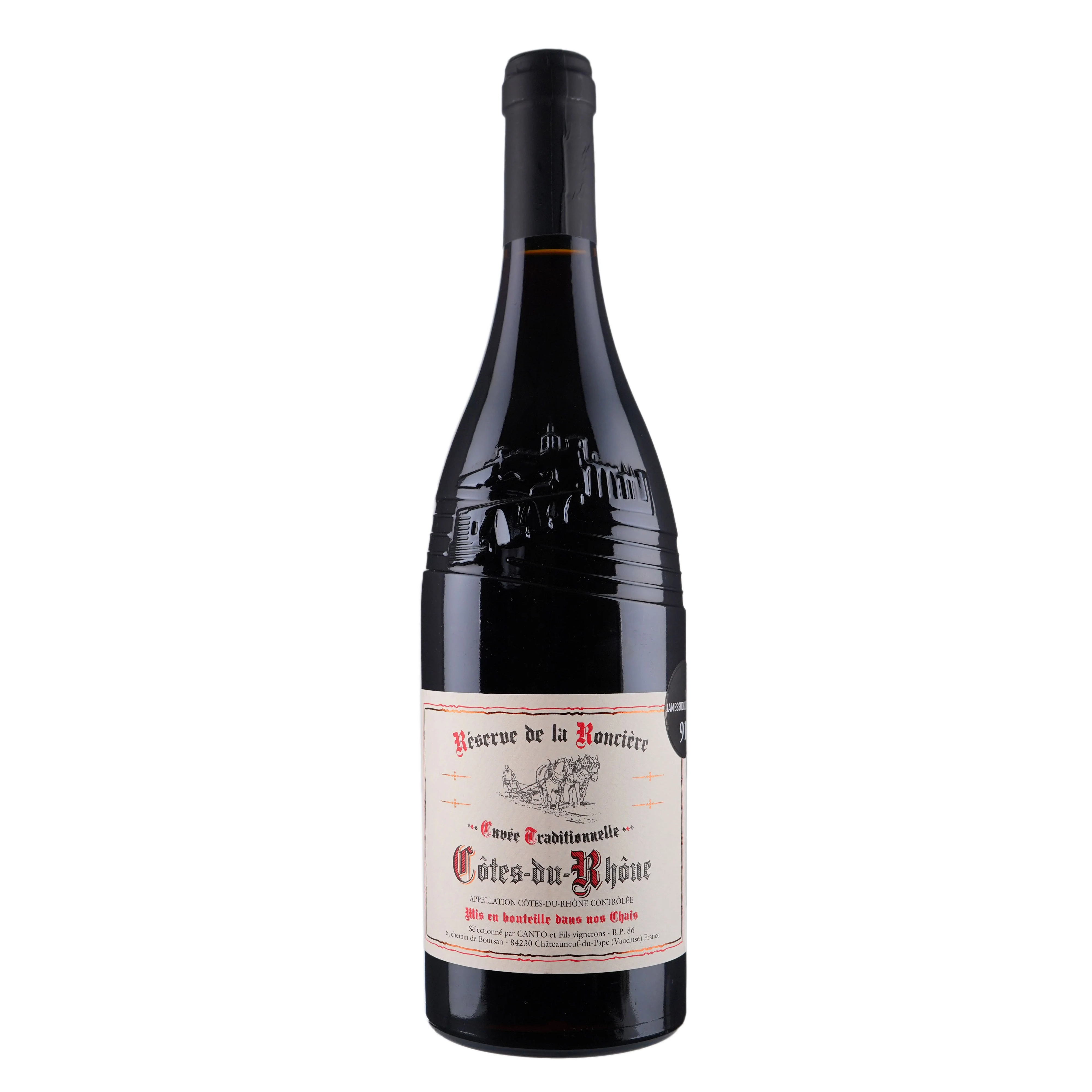 COTES DU RHONE RESERVE DE LA RONCIERE 75CL