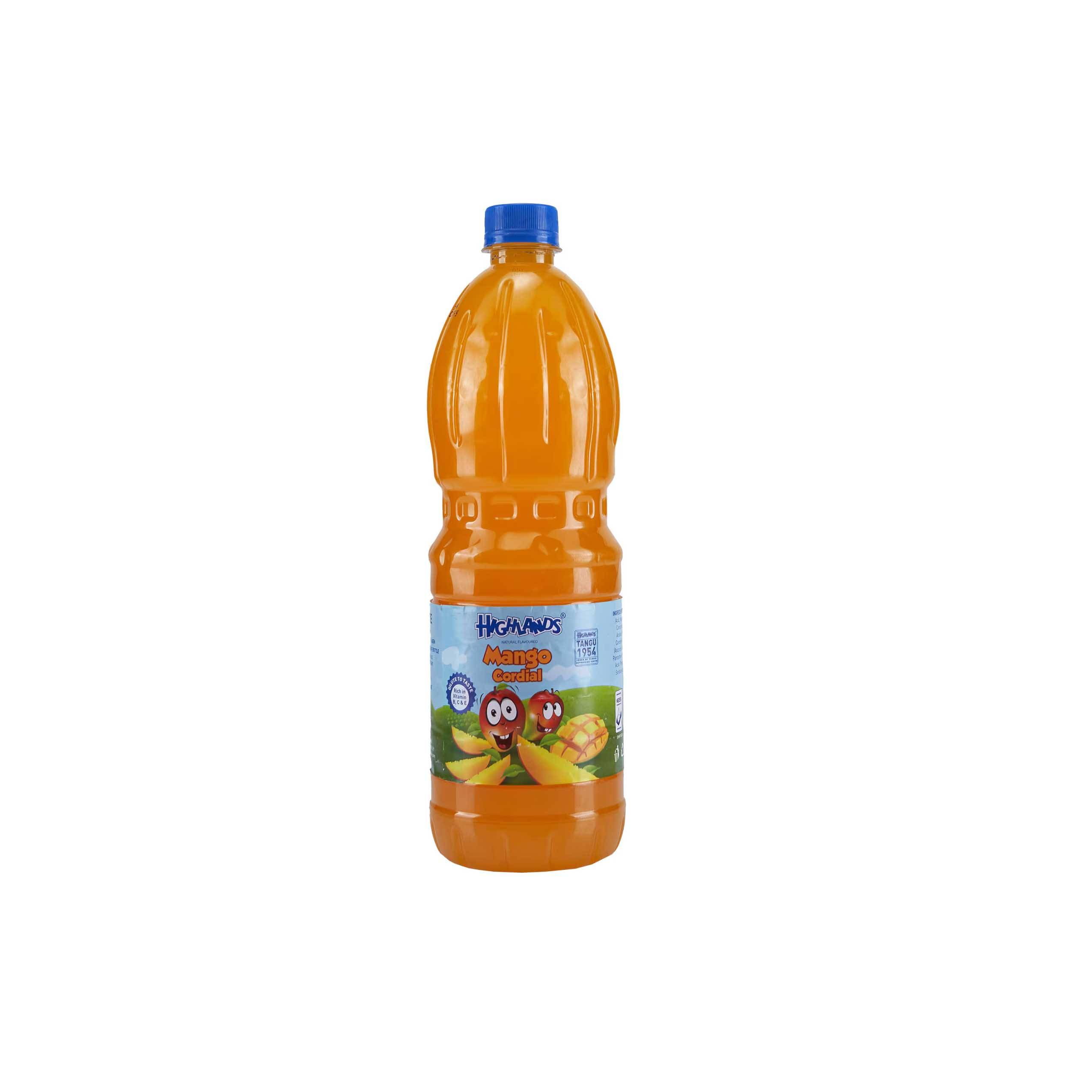 HIGHLANDS MANGO CORDIAL 1L