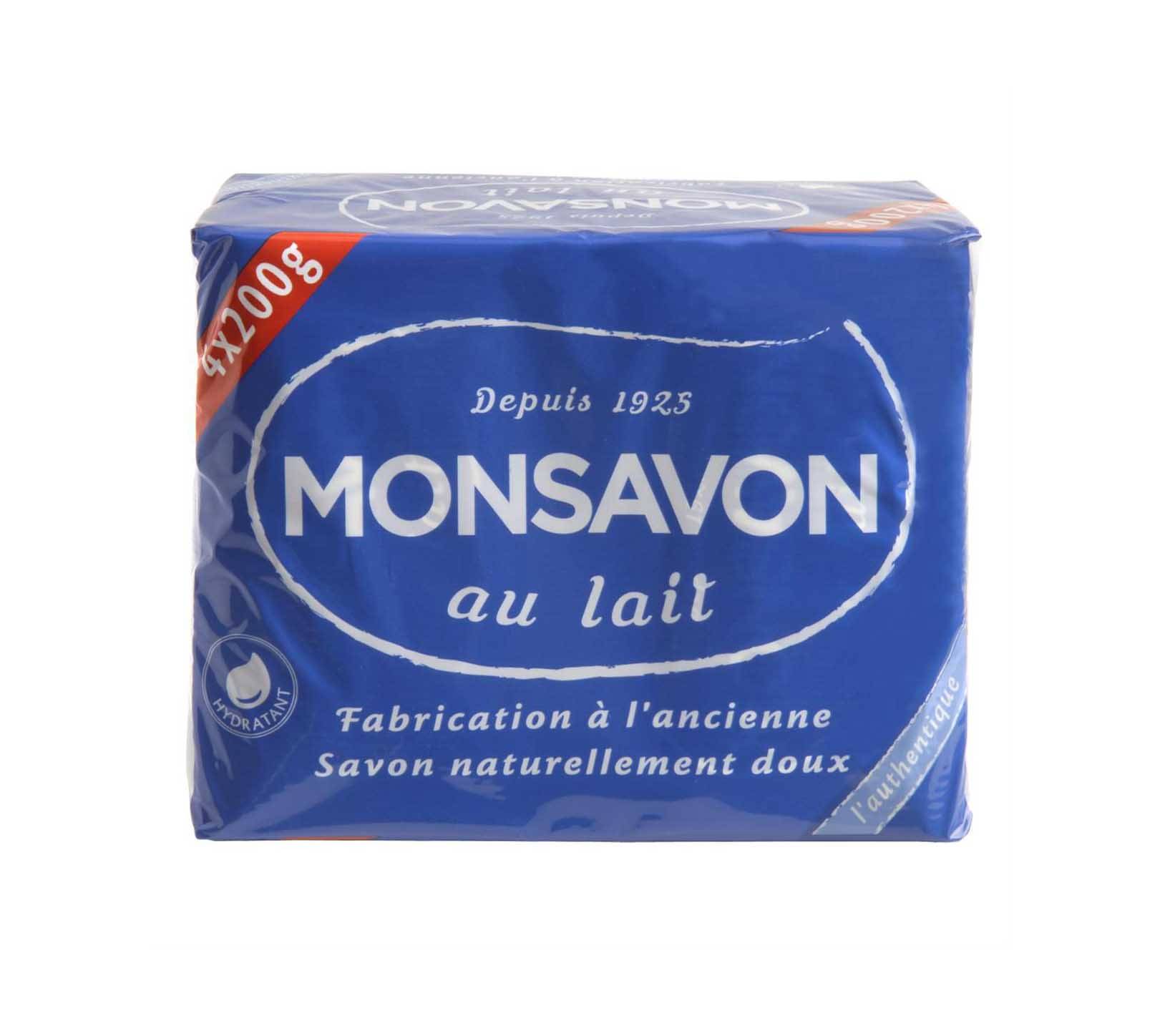 MONSAVON AU LAIT 4x200G