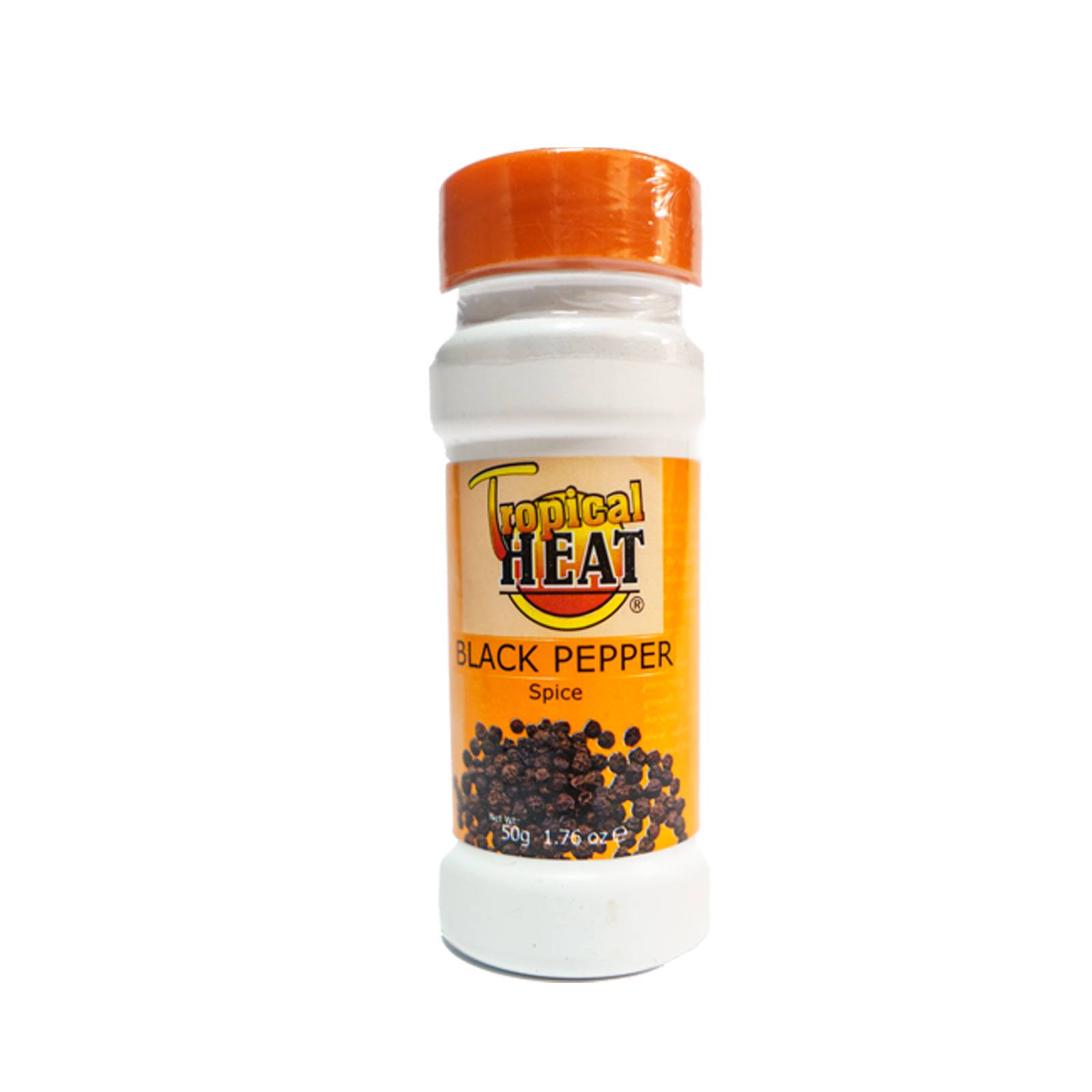 TROPICAL HEAT BLACK PEPPER GROUND 50G