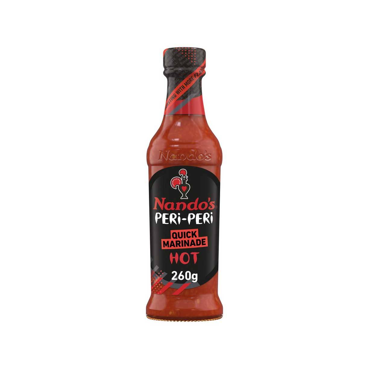 NANDOS PERI PERI QUICK MARINADE HOT SAUCE 260G