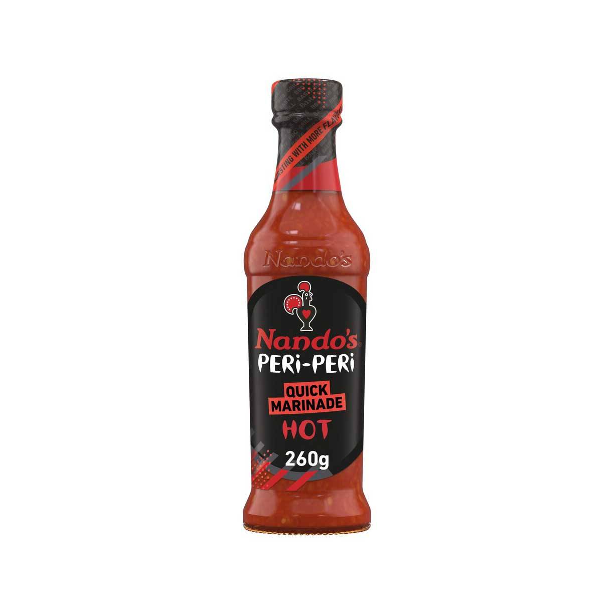 NANDOS PERI PERI QUICK MARINADE HOT SAUCE 260G