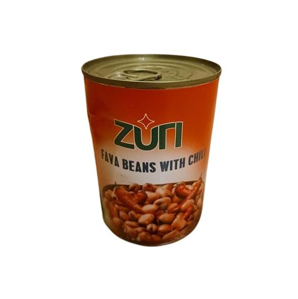 ZURI FAVA BEANS WITH CHILI 400G