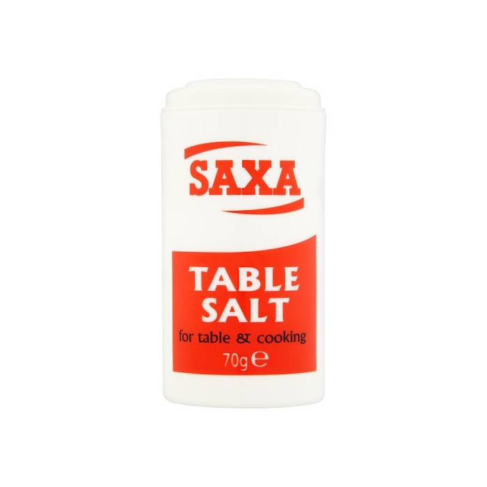 SAXA SALT FINE MINI POT 70G