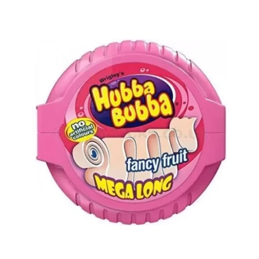 WRIGLEYS HUBBA BUBBA FANCY FRUIT TAPE 56G