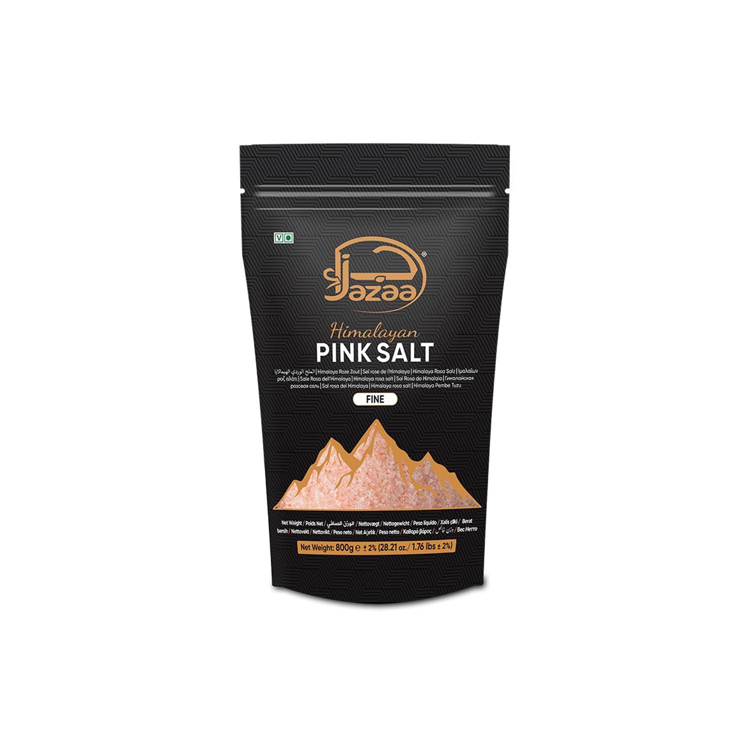 JAZAA HIMALAYAN PINK SALT FINE 800G