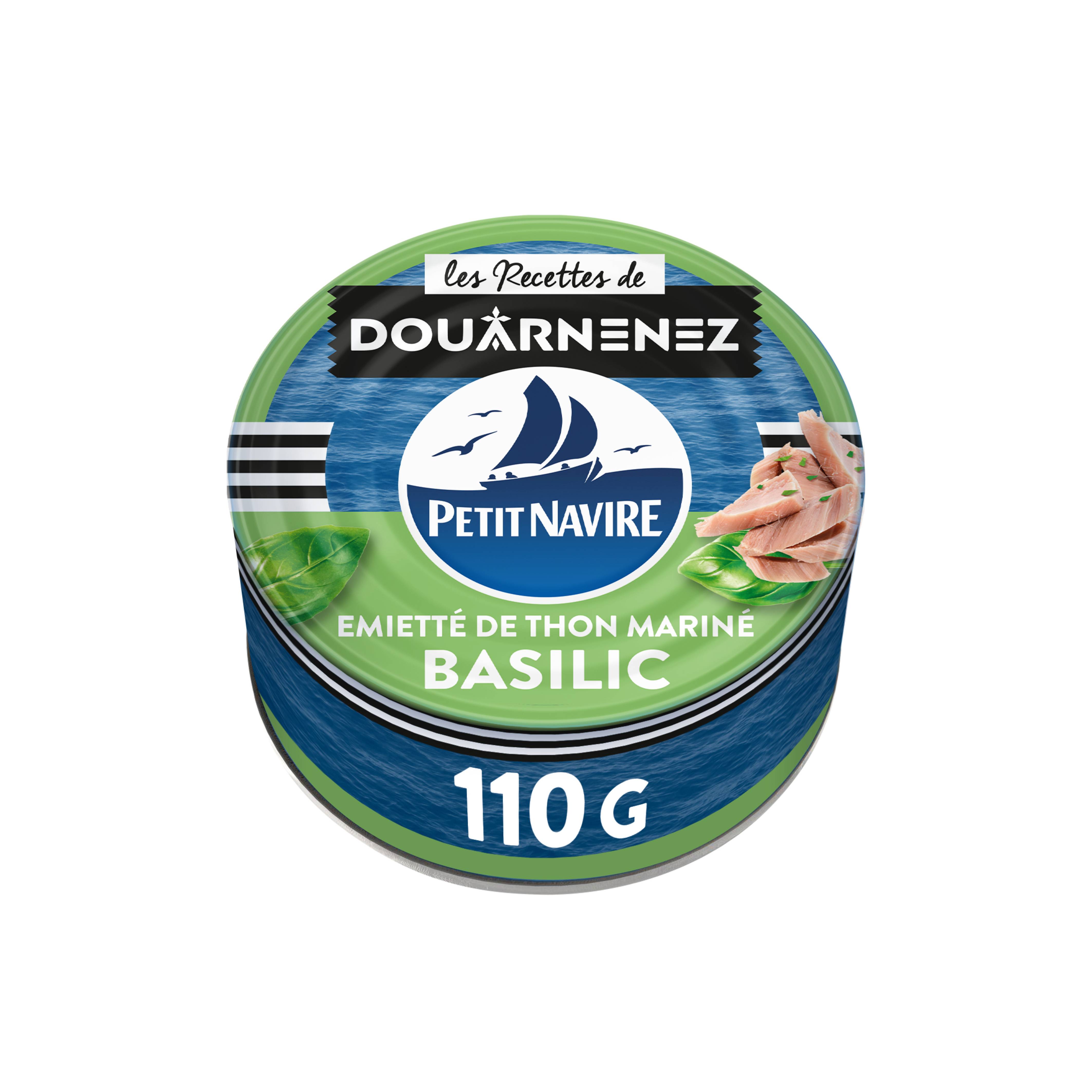 PETIT NAVIRE THON MARINE BASILIC 110G