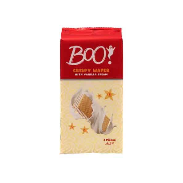 BOO CRISPY WAFER WITH VANILLA CREAM 38G