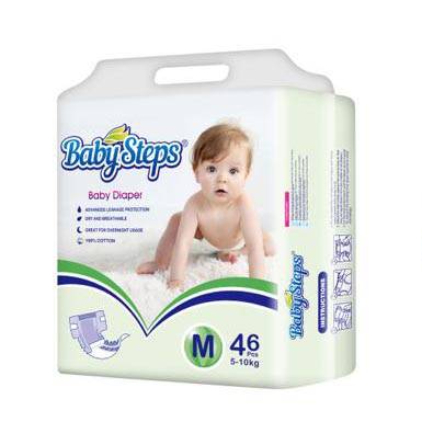 BABY STEPS DIAPER MEDIUM 5-10KG