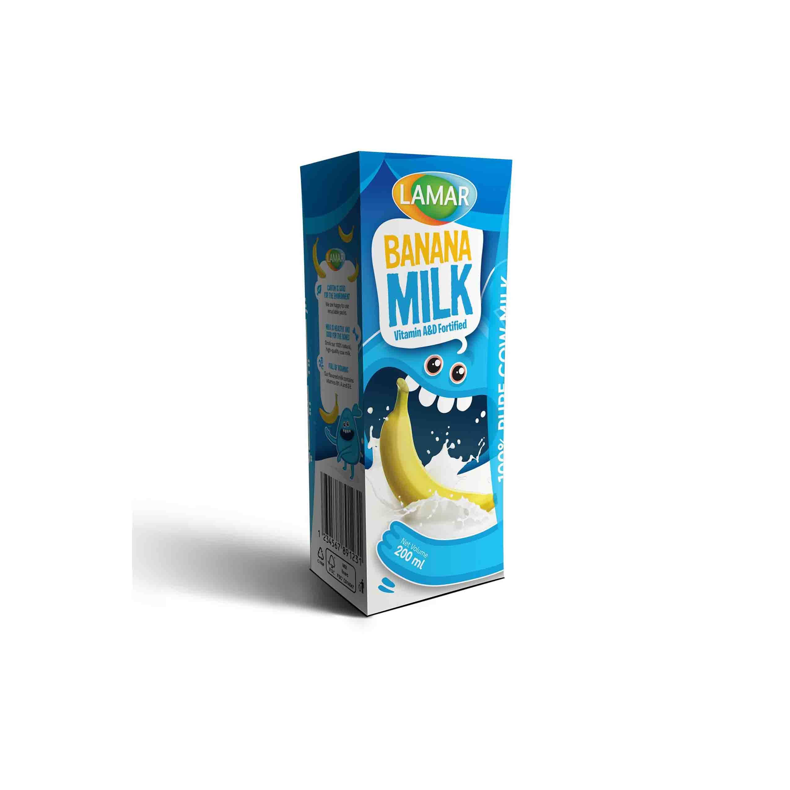 LAMAR BANANA MILK 200ML