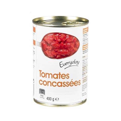 EVERYDAY TOMATES CONCASSEES 400G