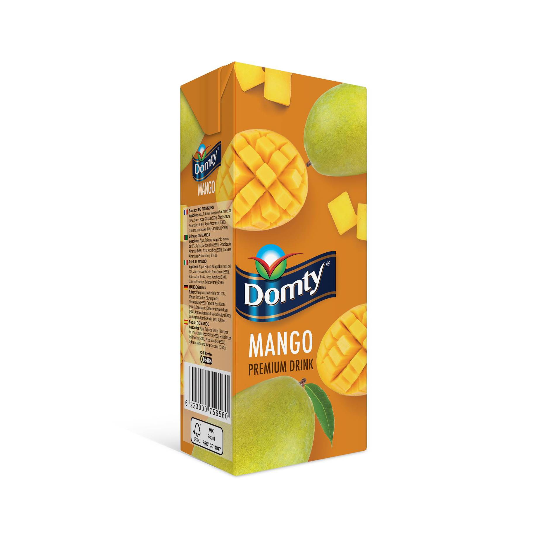 DOMTY MANGO JUICE 235ML