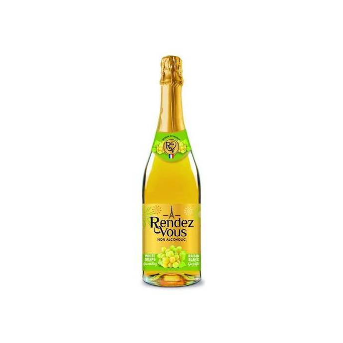 RENDEZ VOUS NON ALCOHOLICS WHITE GRAPE SPKL 75CL