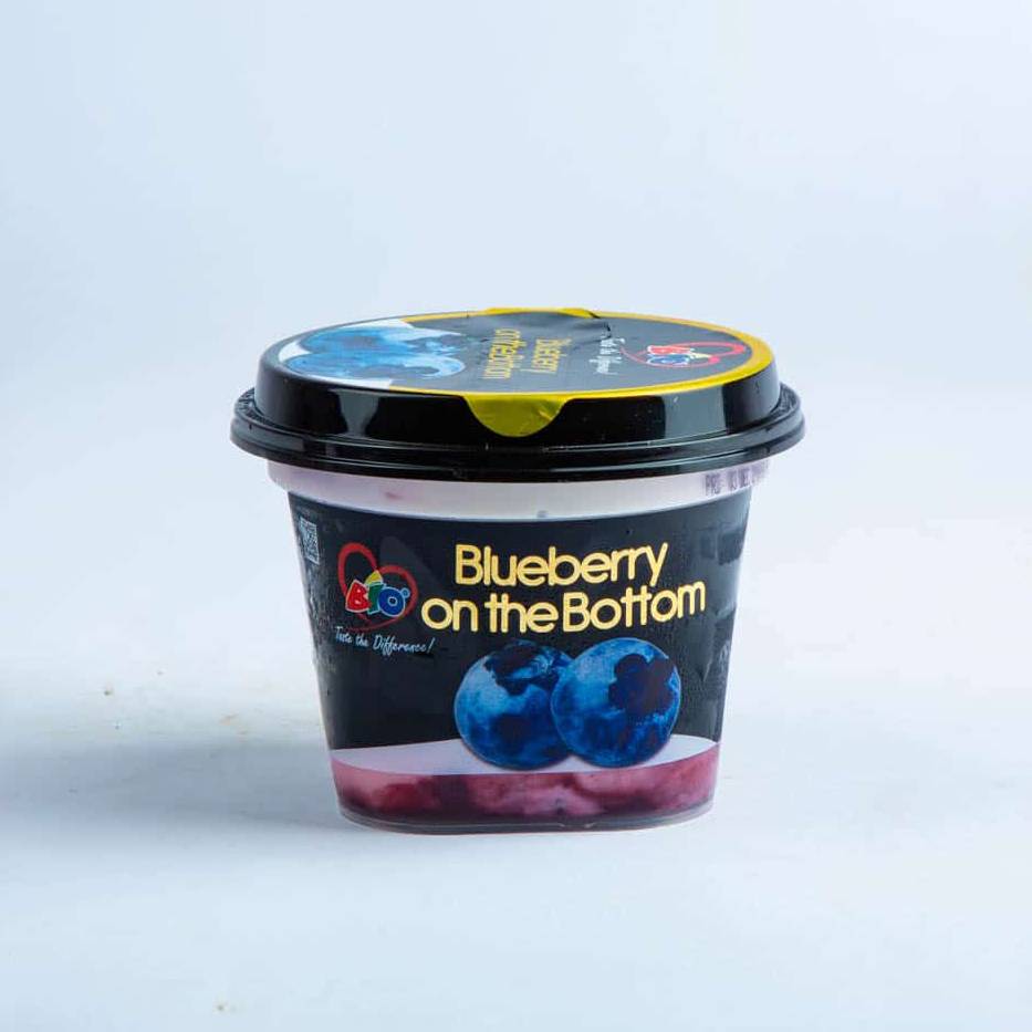 BIO YOGHURT BLUEBERRY ON THE BOTTOM 200ML