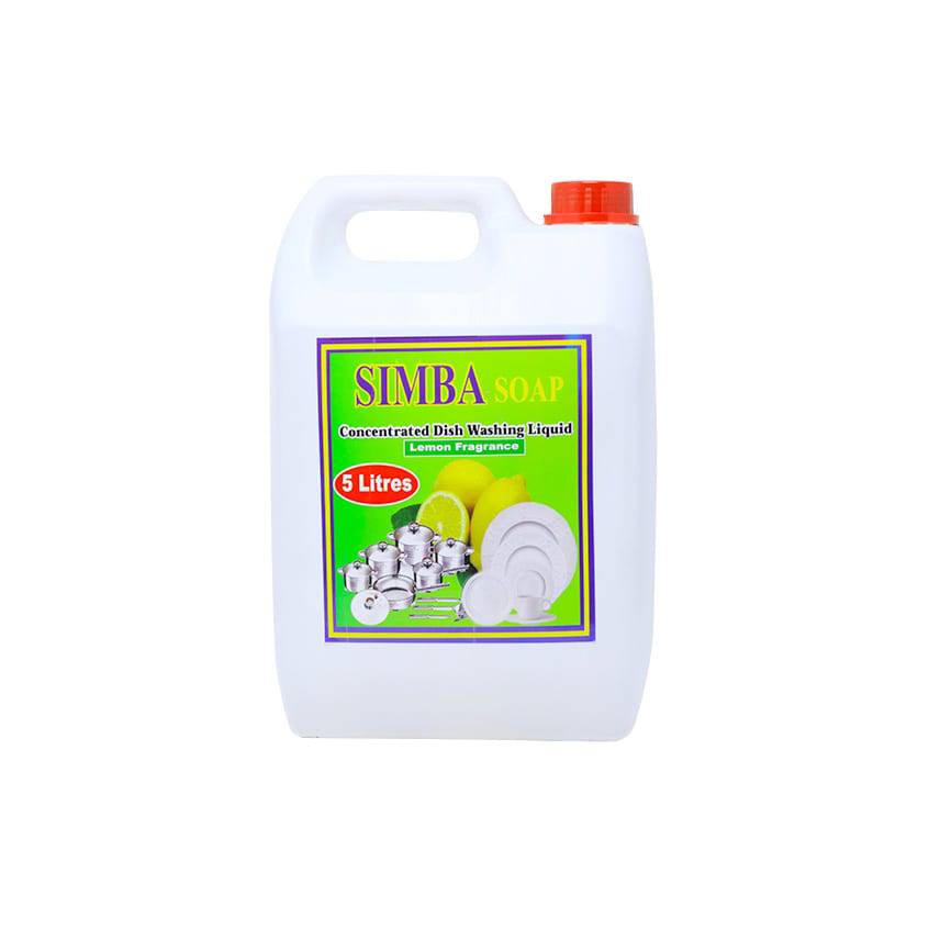 SIMBA SOAP DISH WASHING LIQUID LEMON 5L