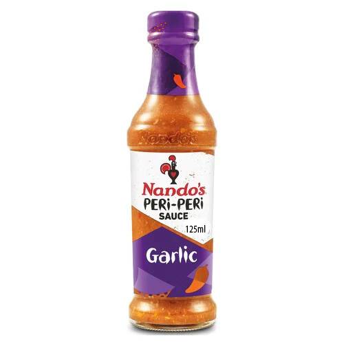 NANDOS GARLIC  PERI PERI SAUCE 125ML