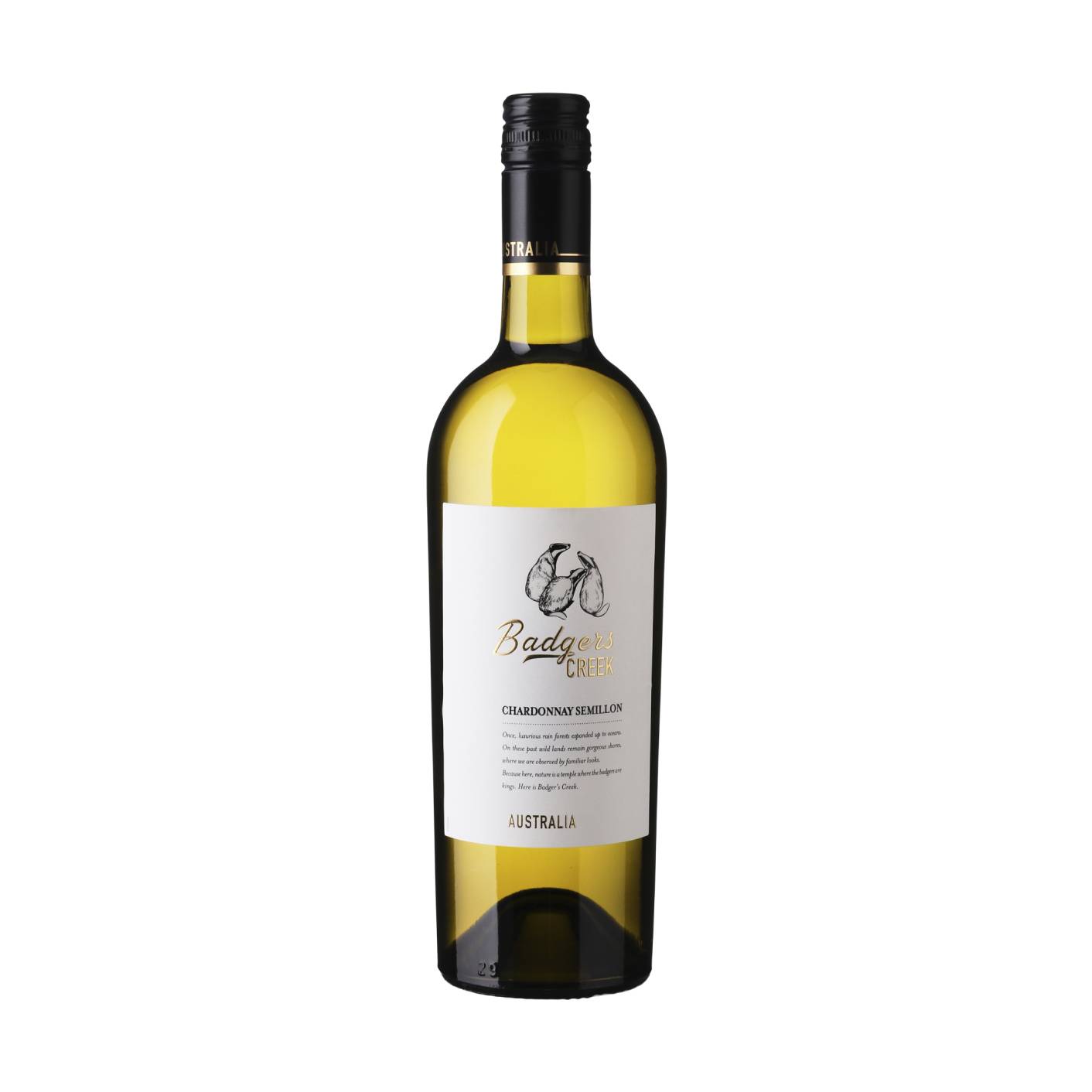 BADGERS CREEK AUST. CHARDONNAY SEMILLON 75CL