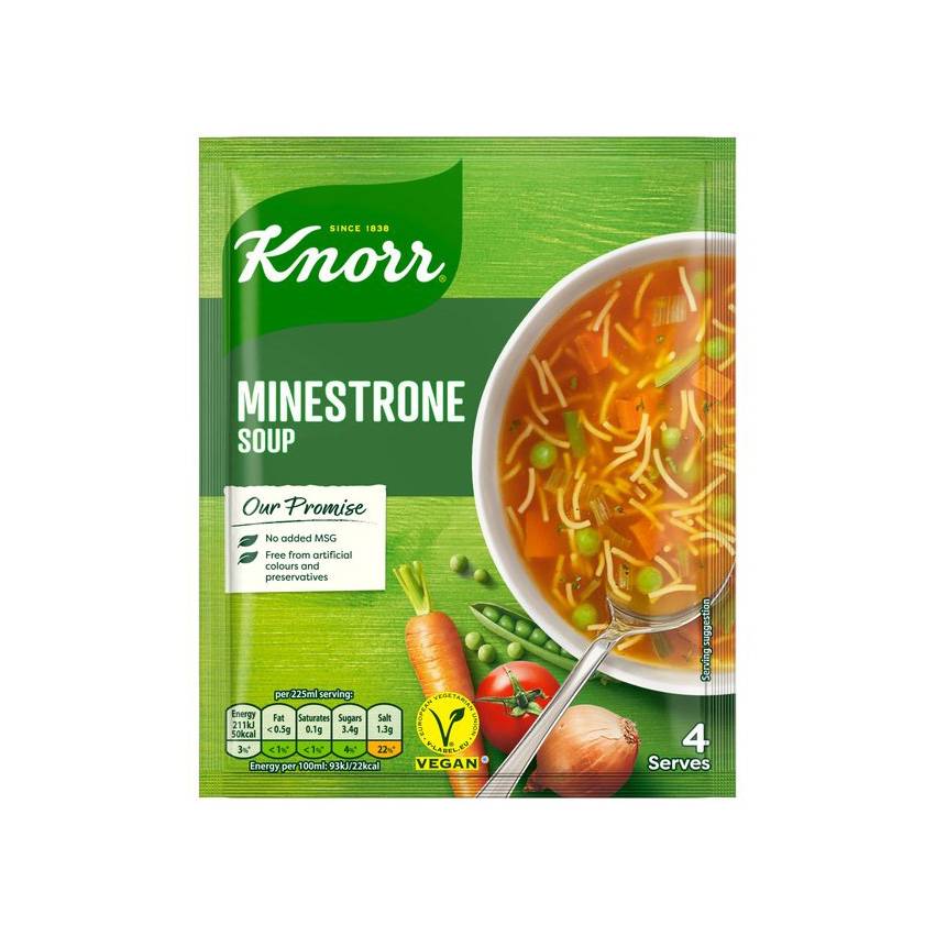 KNORR MINESTRONE SOUP 62G