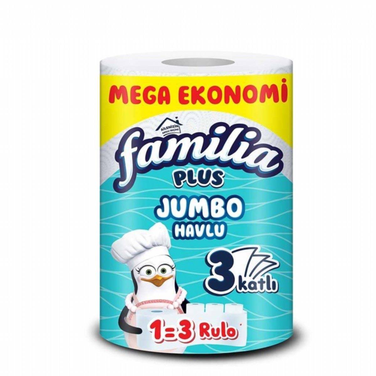 FAMILIA PLUS 1=3 RULO JUMBO ROWEL -- PACK OF 15